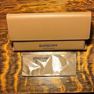 Burberry Camel Eyeglass Case